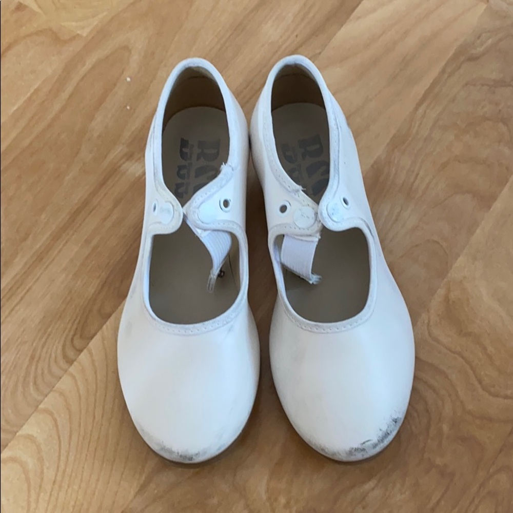 Bailey Slipper Shop White Tap Shoes